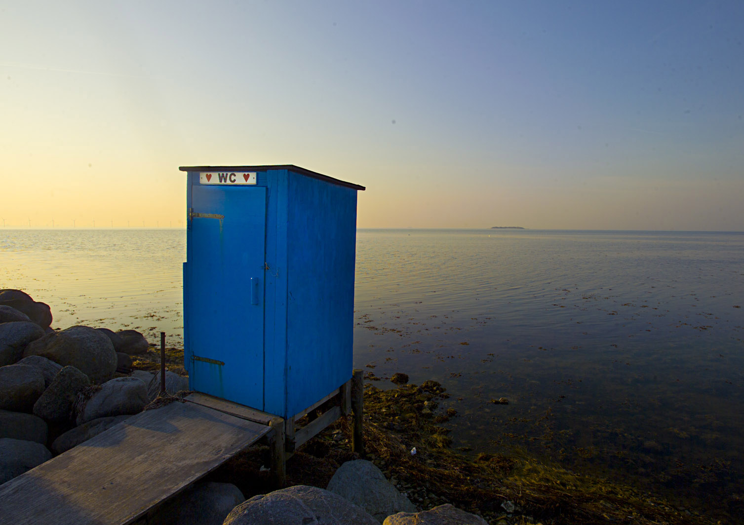 Toilettet på saltholm havn